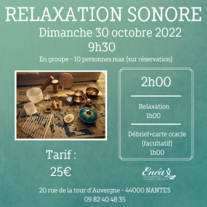 relaxation sonore publi